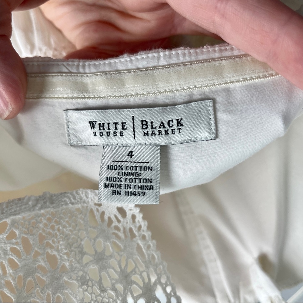 White House/Black Market Halter Dress Size 4 - Picture 2 of 3